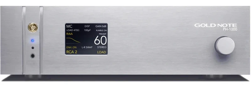 Gold Note PH-1000 Lite | Préamplificateur phono compatible avec toutes les cellules MM, MC