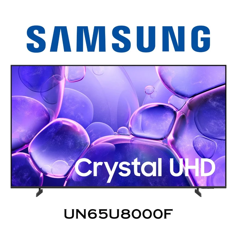 Samsung UN65U8000F - Téléviseur 65'' HDR, Processeur Crystal 4K, 60Hz, UHD Dimming