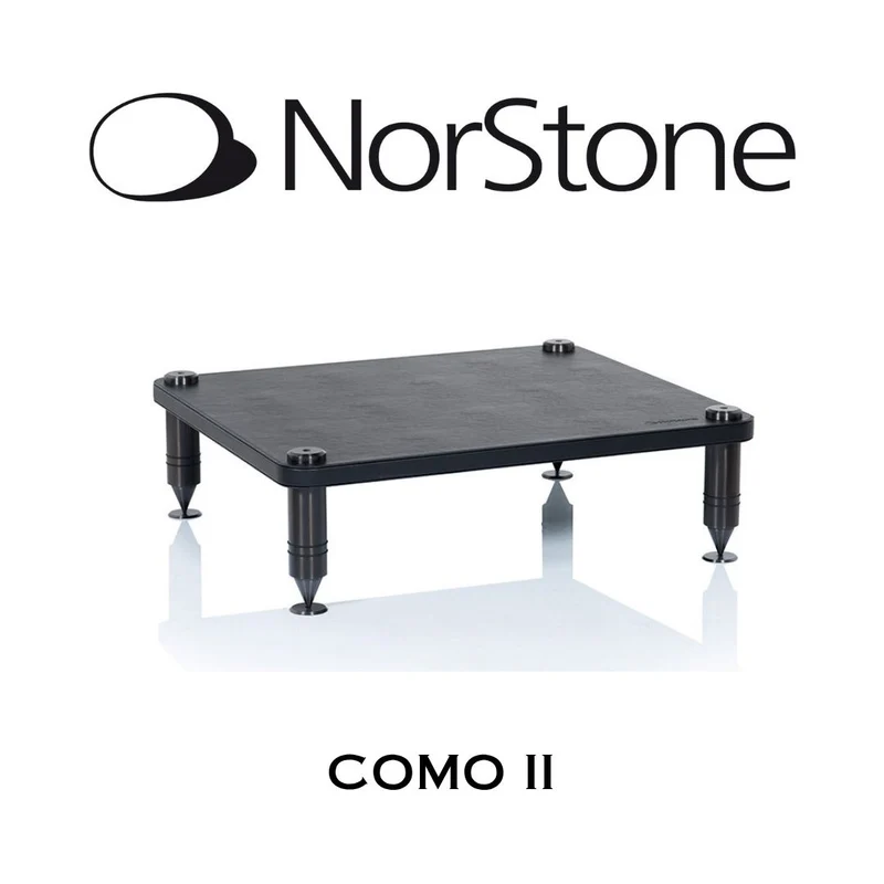 NorStone COMO II | Module deux pour meuble audio haute-fidélité (Noir)