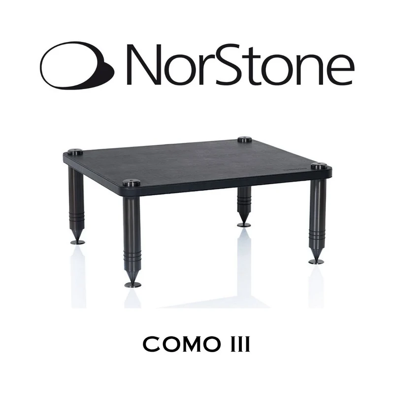 NorStone COMO III | Module trois pour meuble audio haute-fidélité (Noir)