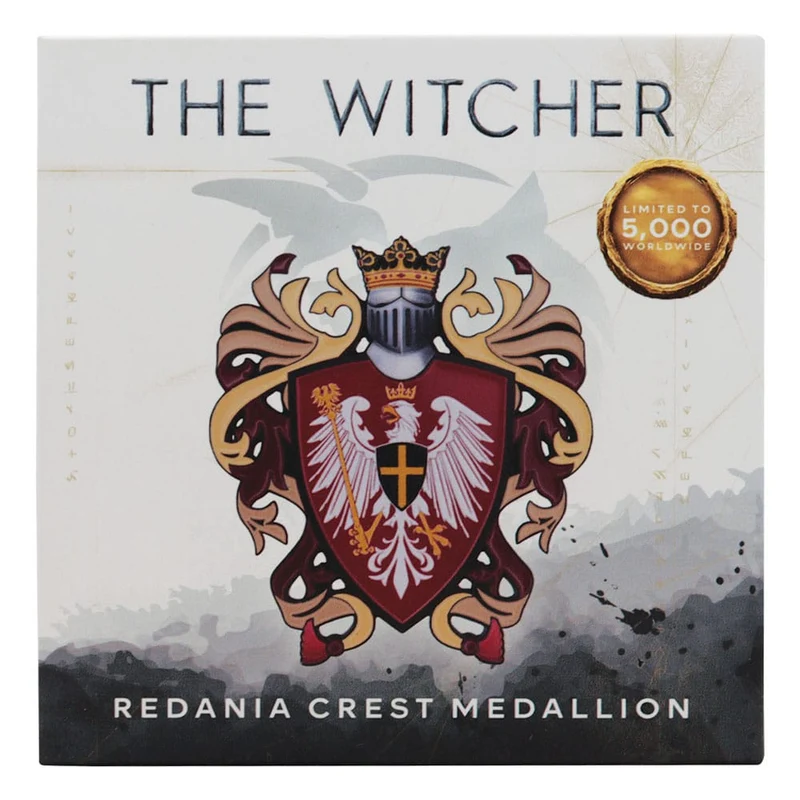 The Witcher Médaille Blason de Rédanie