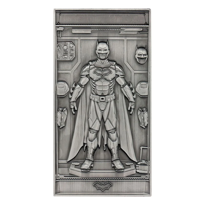 Lingot en métal DC Comics Batman en armure