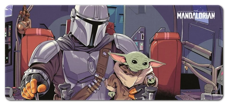 Tapis de souris XL Star Wars The Mandalorian Grogu