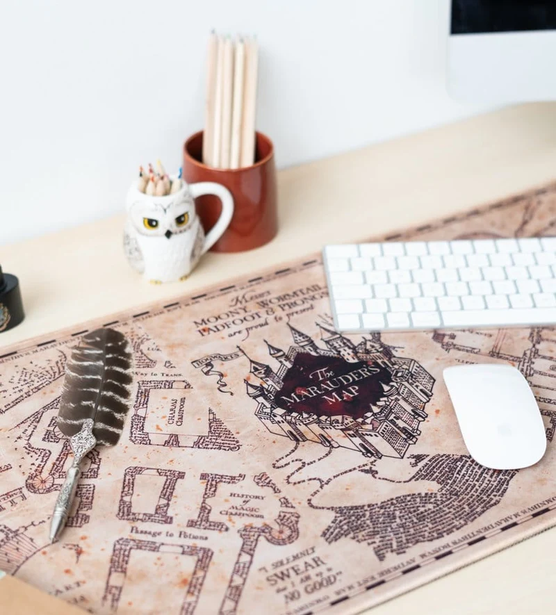Tapis de souris XL Harry Potter Carte du Maraudeur