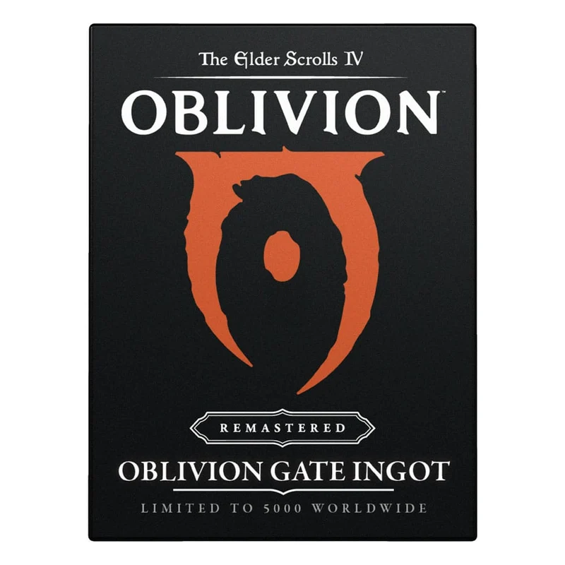 The Elder Scrolls IV: Oblivion lingot en métal Porte d'Oblivion