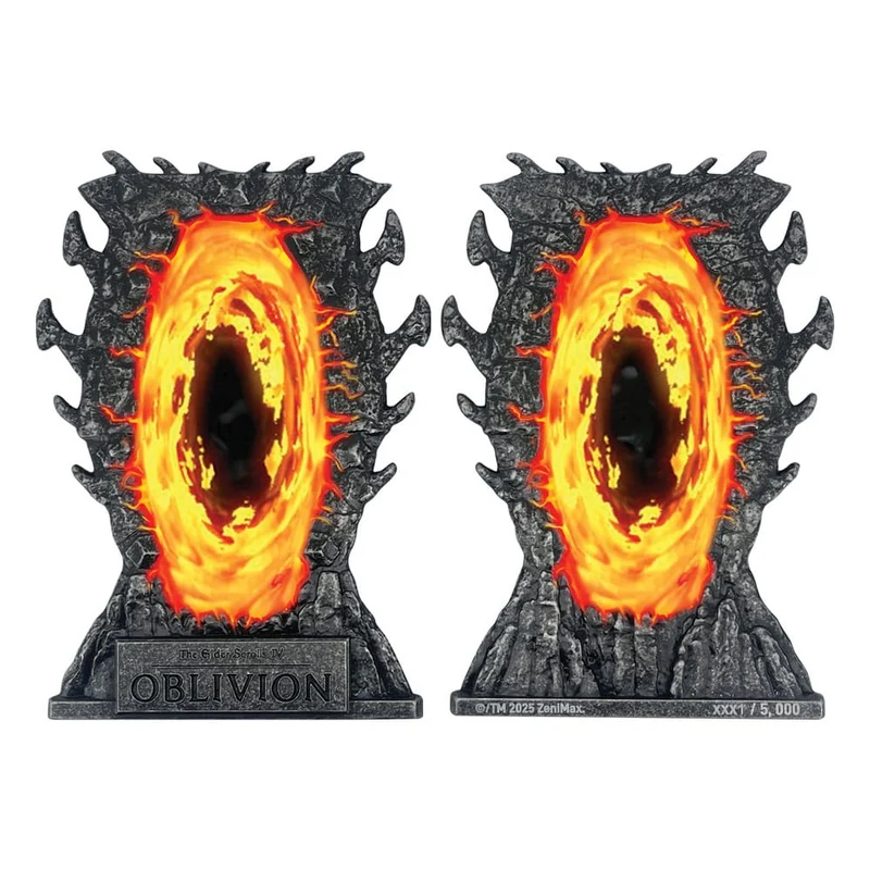 The Elder Scrolls IV: Oblivion lingot en métal Porte d'Oblivion