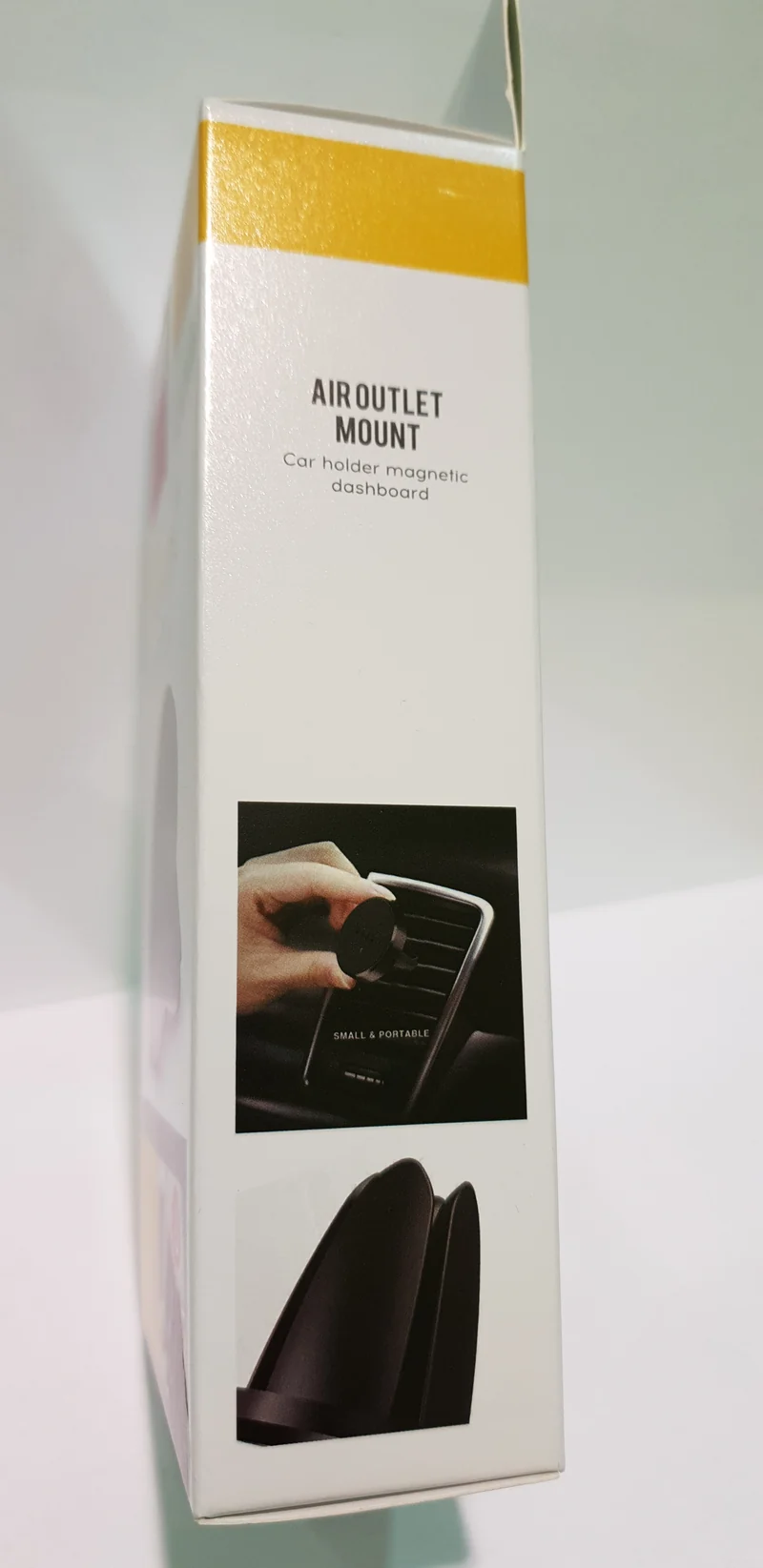Car Mount Magnetic Suction Bracket 360 Rotation Airvent Attachment Earldom Holder For Smartphones