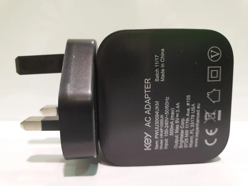 Double USB Plug Mains 3.1Amp Output For Smartphones & Tablets UK Wall Charger