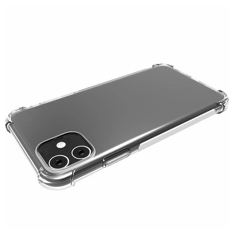 iPhone 11 6.1 Clear Gel TPU Anti Burst Case Protection Slim Armoured Edges