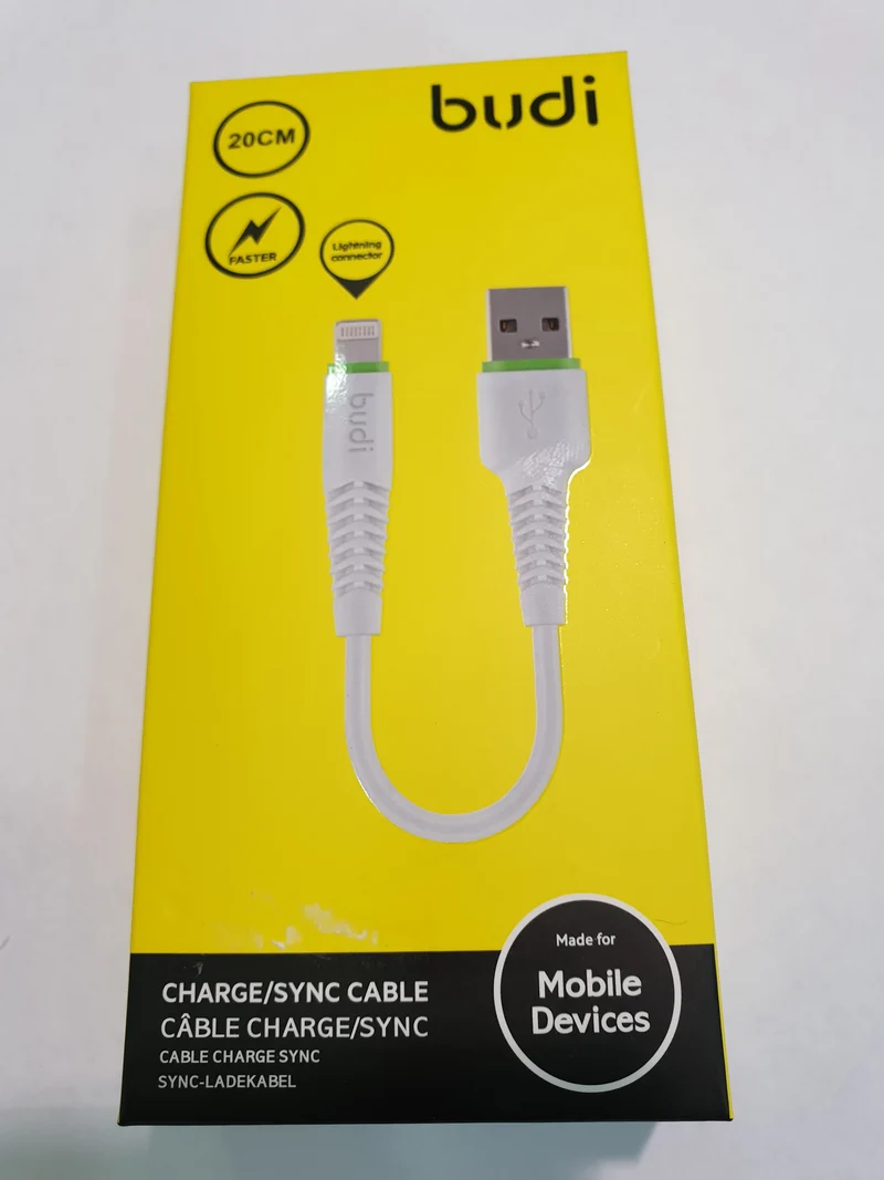 20CM Budi Lightening Cable