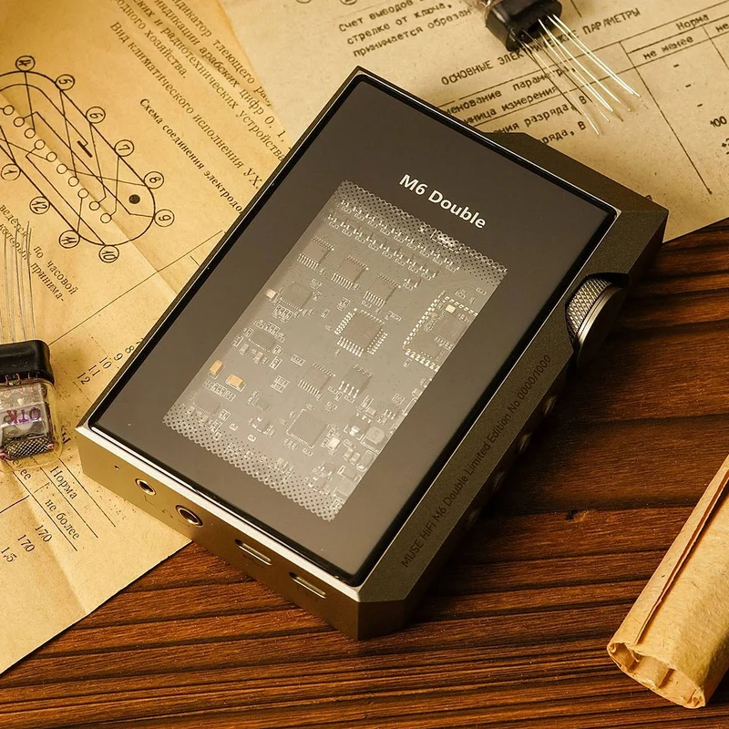 MUSE Hifi M6 Double - Portabler Röhrenverstärker & DAC