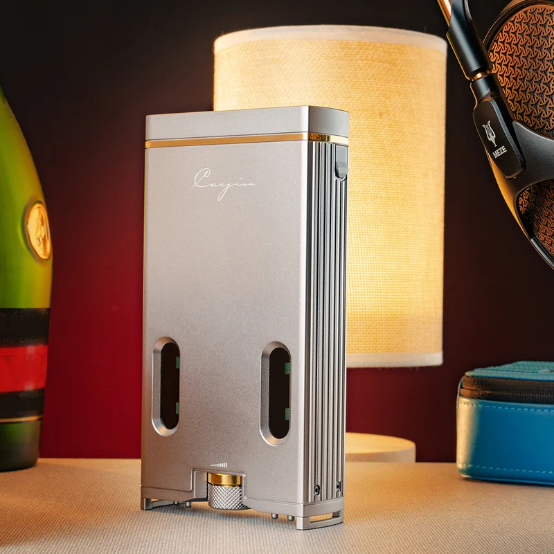 Cayin C9ii Titanium Color Edition - mobiler High-End Röhrenverstärker
