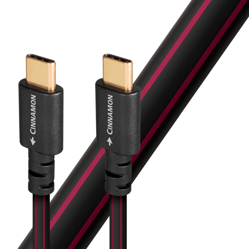Audioquest Cinnamon USB-C > C | Câble audio haute définition argent pur à 1.25%