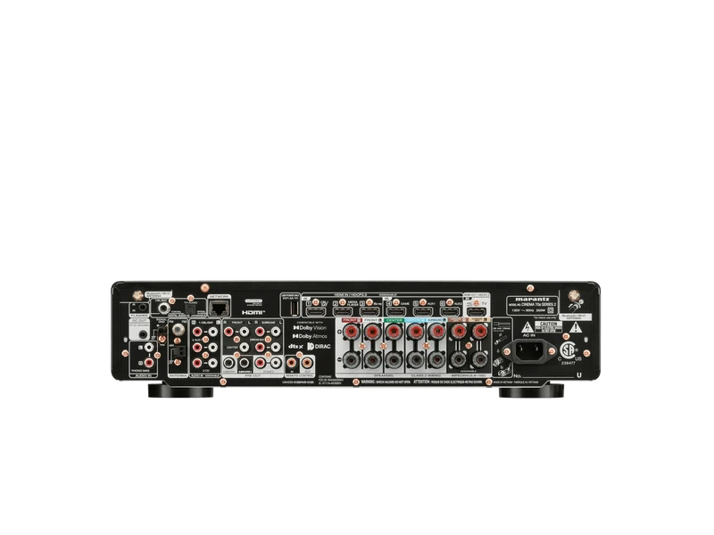 Marantz Cinema 70s S2 - Récepteur cinéma maison 7.2, 8K, 50W, 7 canaux amplifiés, Dolby Atmos, DTS:X, Format Slim
