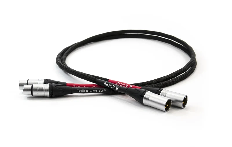 Tellurium Q Black II XLR Cable | Câble d'interconnexion XLR