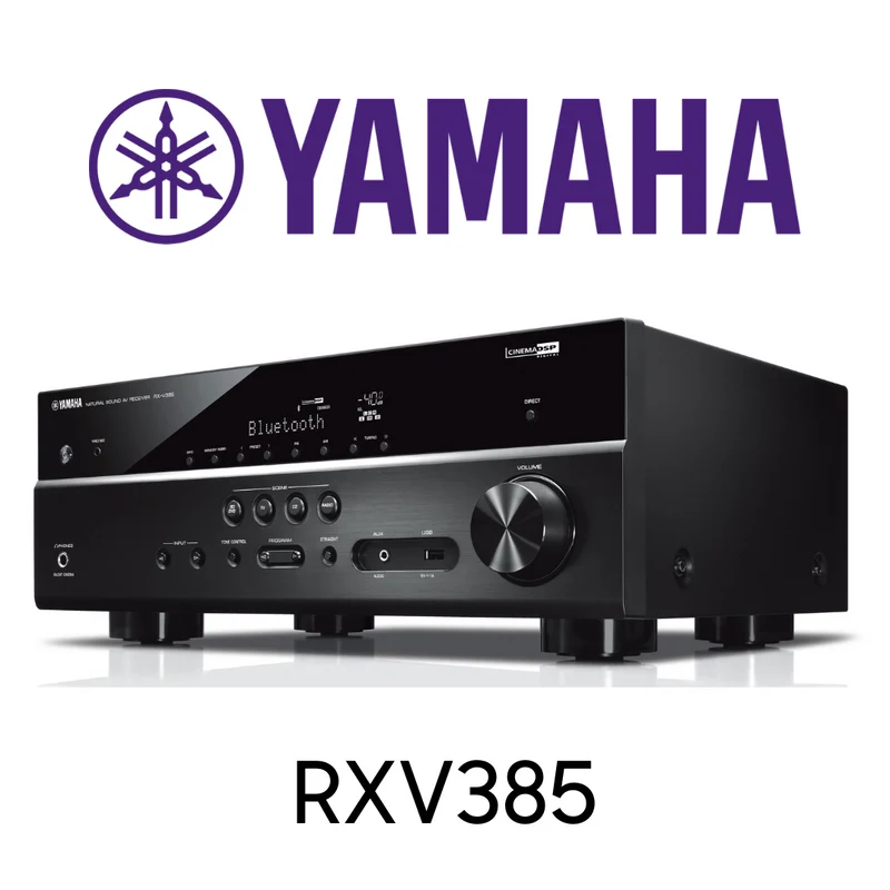 Yamaha RXV385 - Paradigm Cinéma CT-100, Ensemble cinéma maison