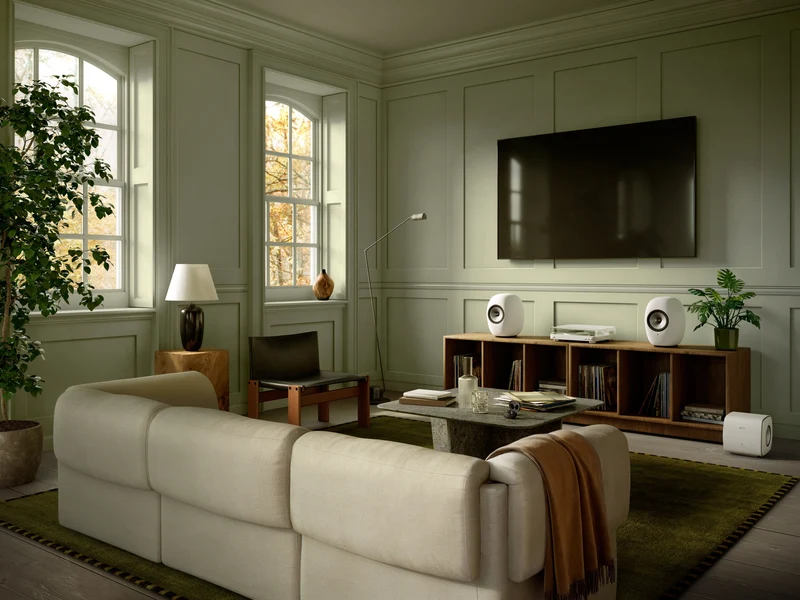 KEF LS LUXE | Enceintes amplifiées sans-fil haute-fidélité