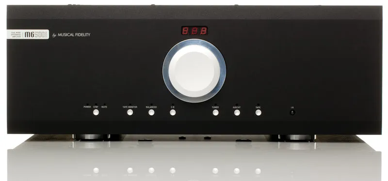 Musical Fidelity M6SI500 - Amplificateur stéréo intégré 500W/C, cinq entrées XLR
