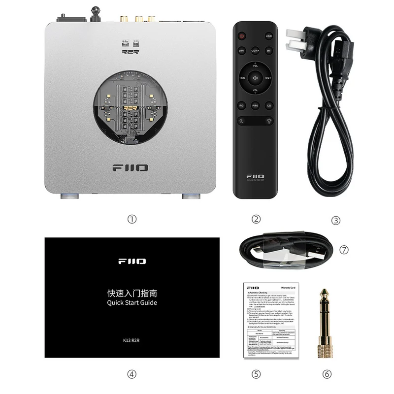 FiiO K13 R2R | Amplificateur de casques d'écoute et DAC