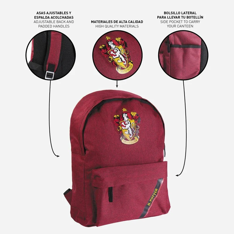 Harry Potter Rucksack mit Gryffindor-Wappen
