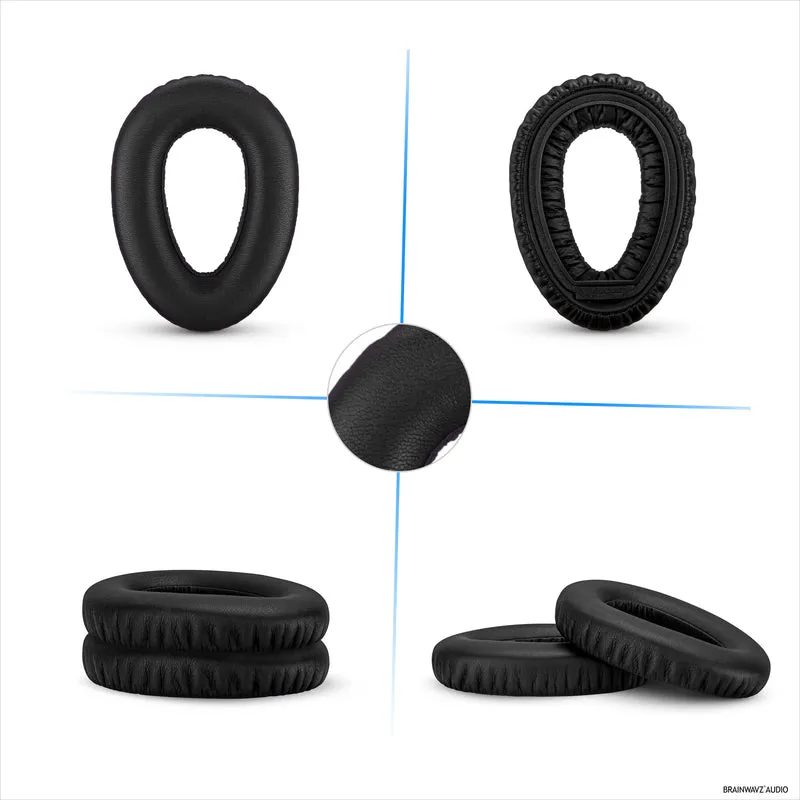 Oreillettes de remplacement pour écouteurs Sennheiser PXC480, PXC550, PXC 550-II, MB660 UC, MB 660 MC, coussins en cuir PU souple, installation facile et rapide