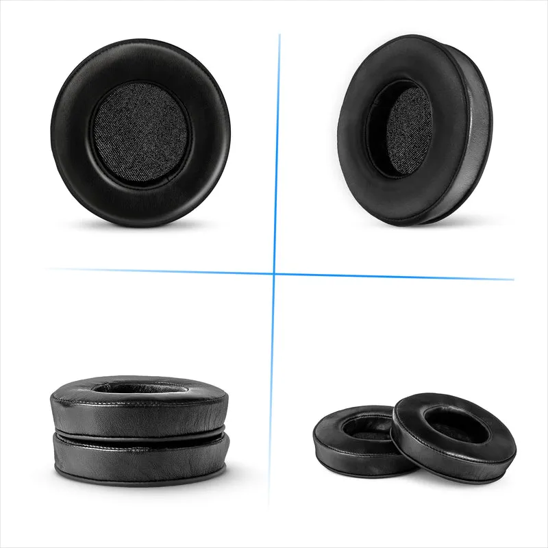 Coussinets en peau de mouton pour casque Corsair Virtuoso RGB (sans fil/XT/SE) – Mousse à mémoire de forme avec cuir de mouton souple