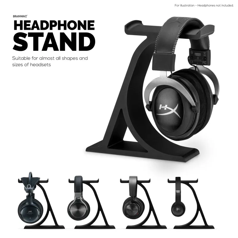 Le CSTAND - Support pour casque pour bureaux - Conception universelle pour tous les casques de jeu et audio