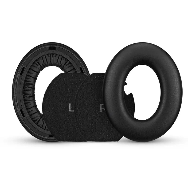 Oreillettes de remplacement pour écouteurs sans fil Sennheiser Momentum 4 avec cuir PU souple et mousse à mémoire de forme