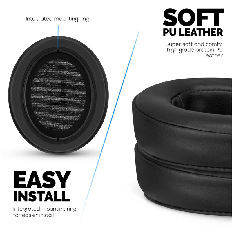 Sennheiser Momentum 3 Oreillettes de rechange avec mousse à mémoire de forme épaisse et cuir PU souple