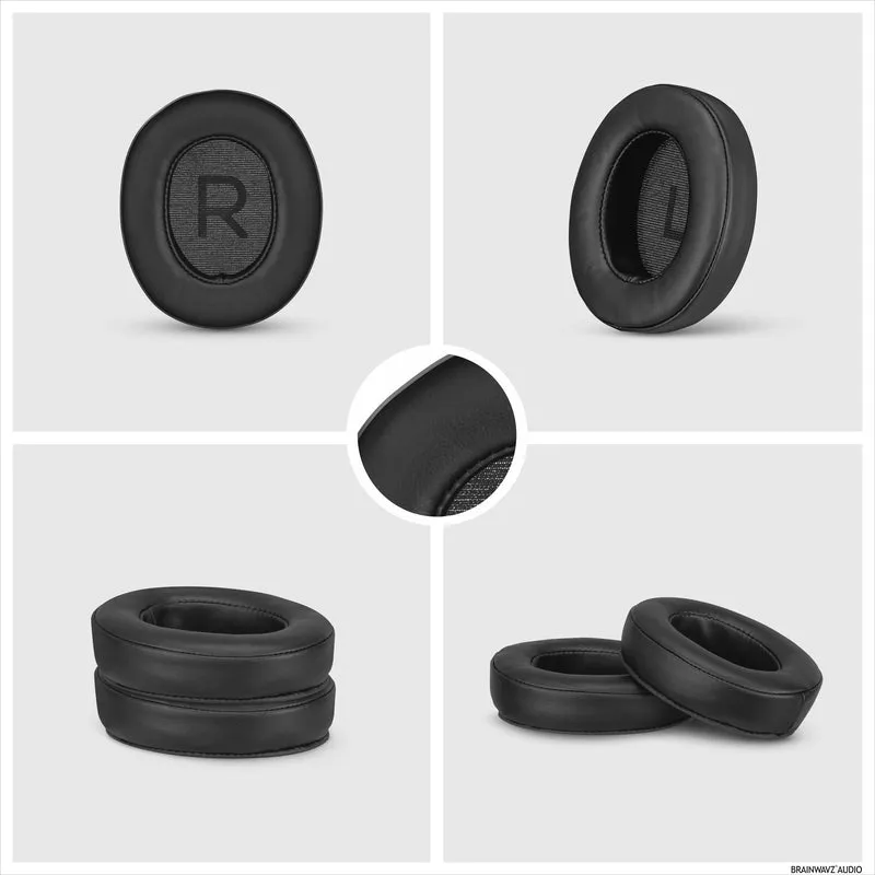 Sennheiser Momentum 3 Oreillettes de rechange avec mousse à mémoire de forme épaisse et cuir PU souple