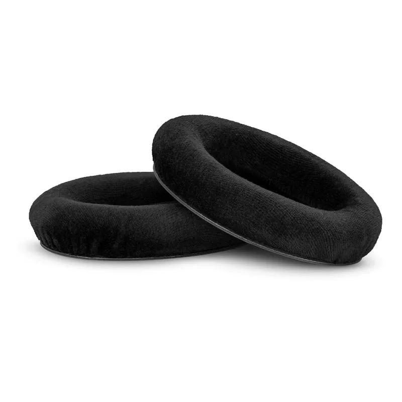 Oreillettes de remplacement pour Sennheiser HD598 (CS/SE/SR), HD599, HD558, HD518, HD595, HD569, HD579, HD560S, HD555, HD515, HD559, velours noir