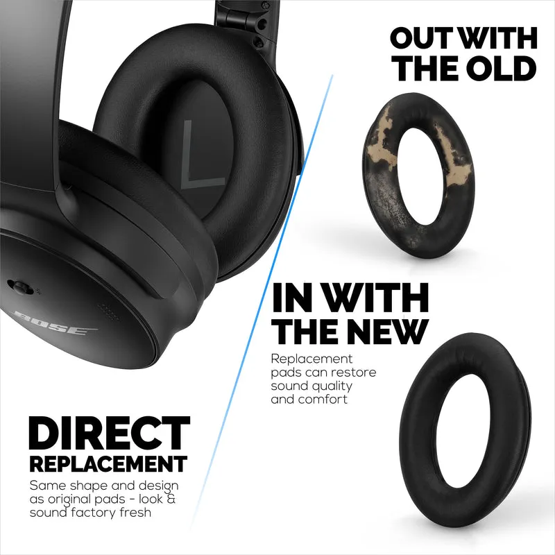Oreillettes de remplacement Premium Bose QC45