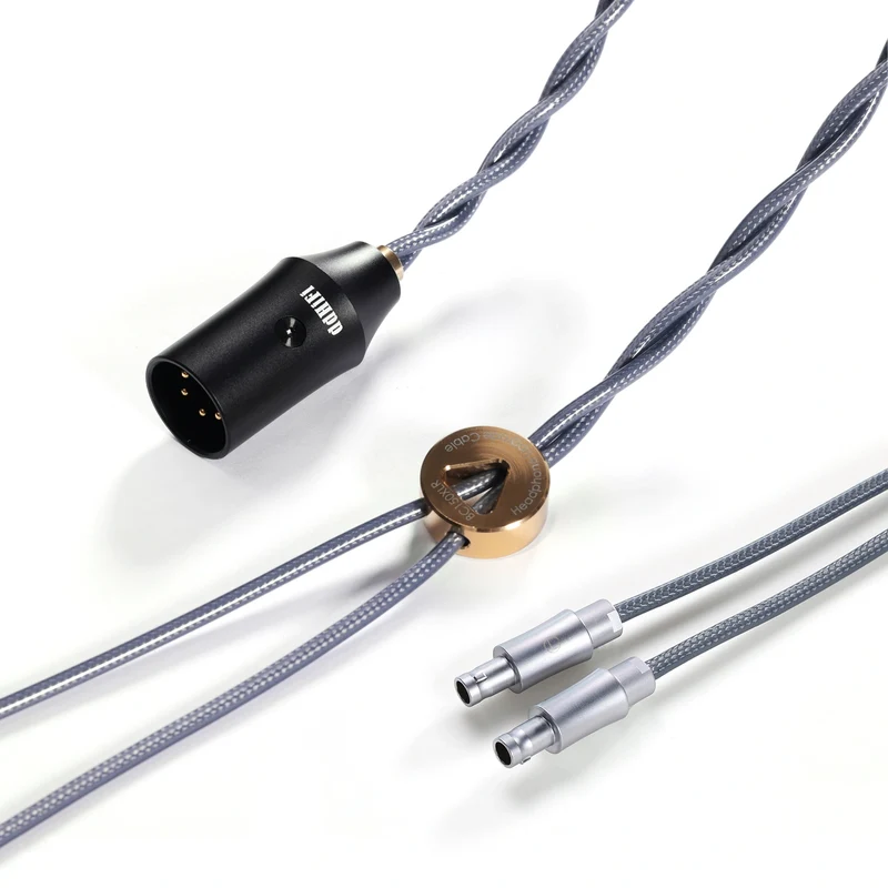 DDHifi BC150 - Shielded Silber Kopfhörerkabel