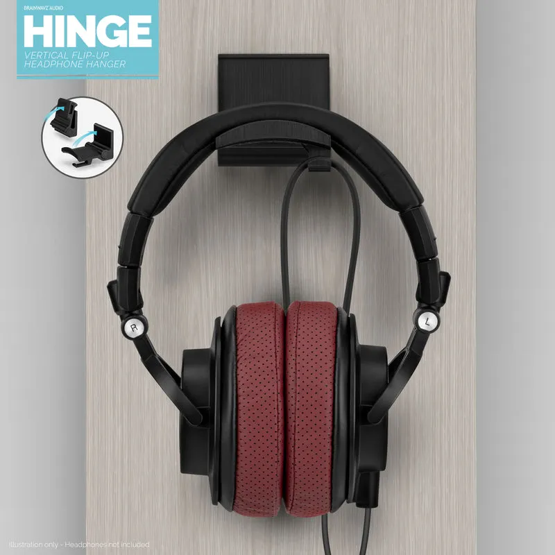 Hinge - Support de support de suspension pour casque mural pliable
