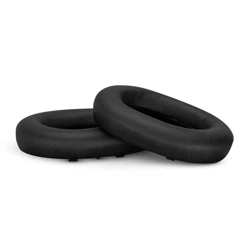 Sony WH-1000XM5 Oreillettes de rechange – Coussinets en cuir PU souple et mousse à mémoire de forme pour plus de confort, installation facile et rapide