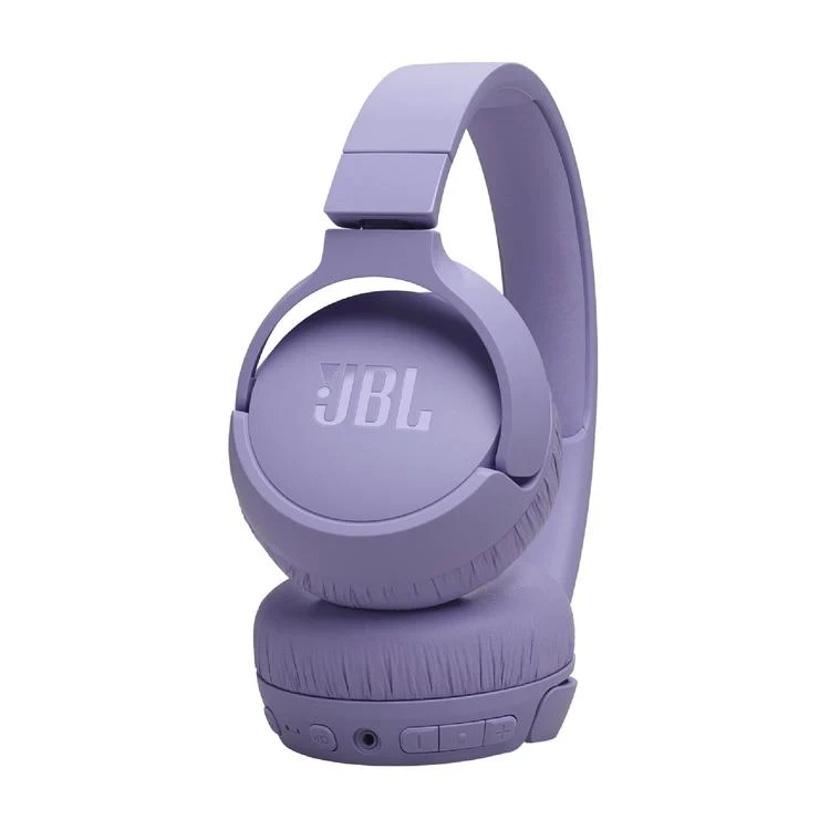 JBL Tune 670NC | Casque supra-auriculaire sans fil - Bluetooth - Suppression active du bruit - Appairage rapide - Violet