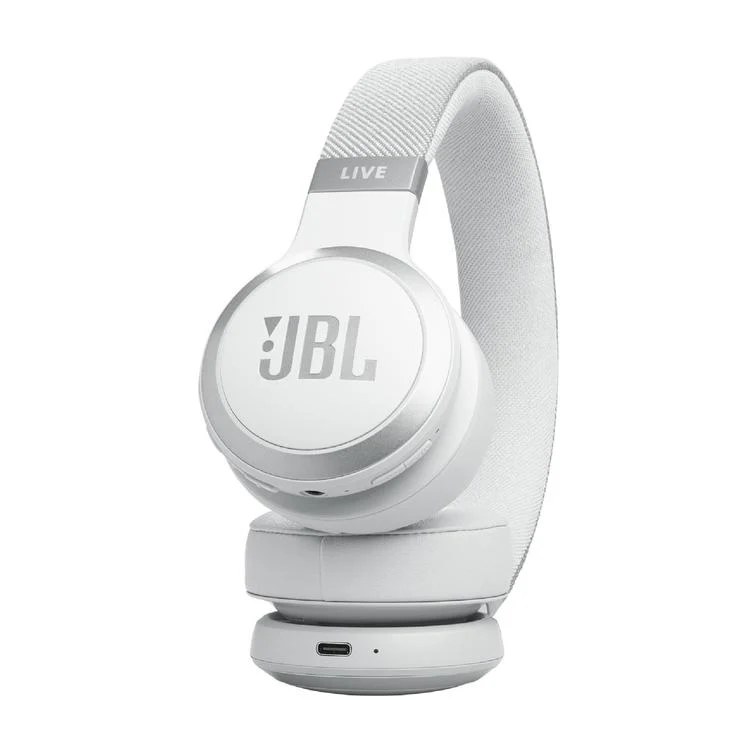 JBL Live 670NC | Casque supra-auriculaire - Sans fil - Bluetooth - Blanc