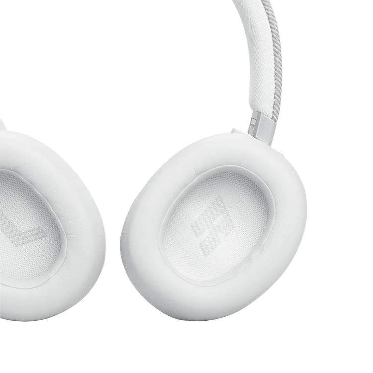 JBL Live 770NC | Casque d'écoute circum-auriculaire - Sans fil - Bluetooth - Blanc