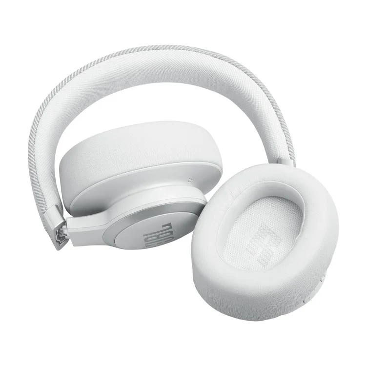 JBL Live 770NC | Casque d'écoute circum-auriculaire - Sans fil - Bluetooth - Blanc
