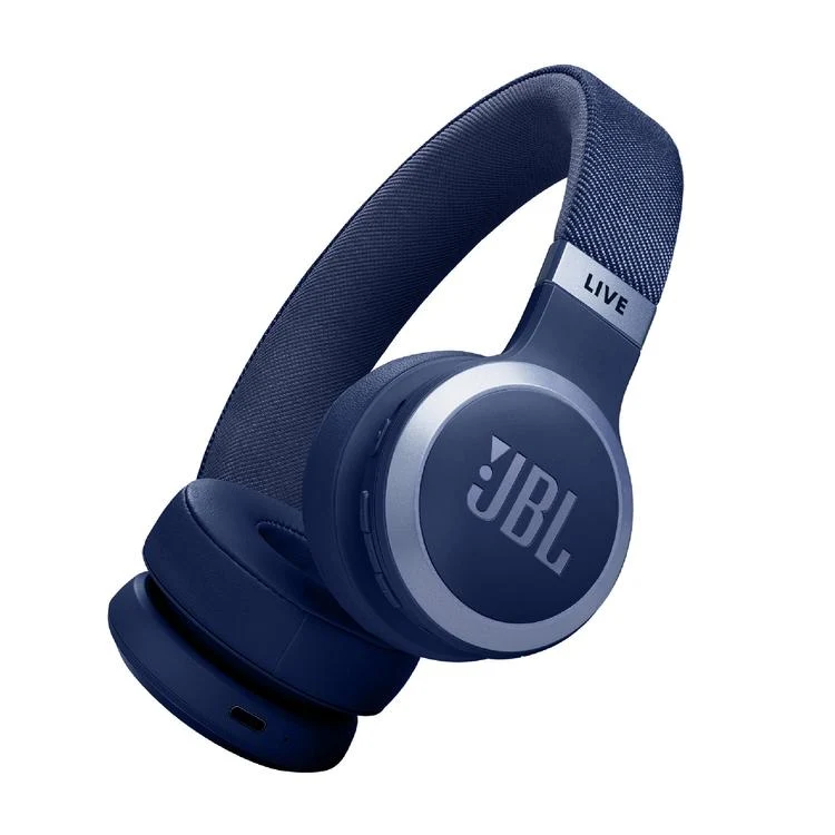 JBL Live 670NC | Casque supra-auriculaire - Sans fil - Bluetooth - Bleu