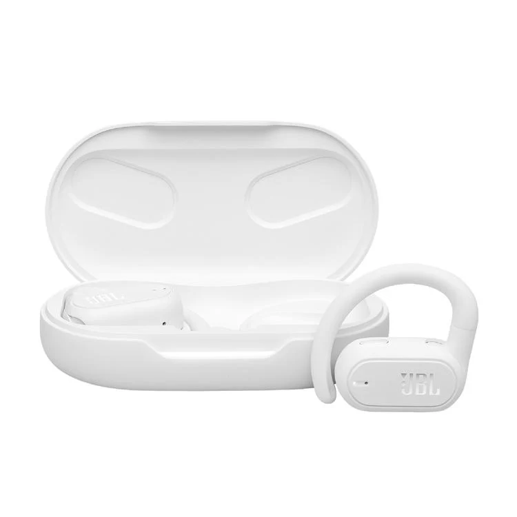 JBL Soundgear Sense - Casque de sport à conduction - Bluetooth - Blanc