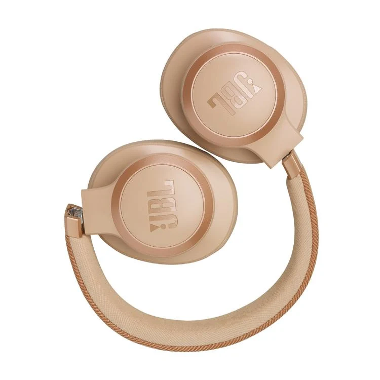 JBL Live 770NC | Casque supra-auriculaire - Sans fil - Bluetooth - Sandstone