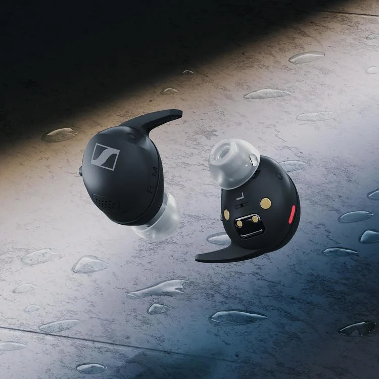 Sennheiser Momentum Sport TW | Casque intra-auriculaire - Sans fil - Réduction active du bruit - Noir
