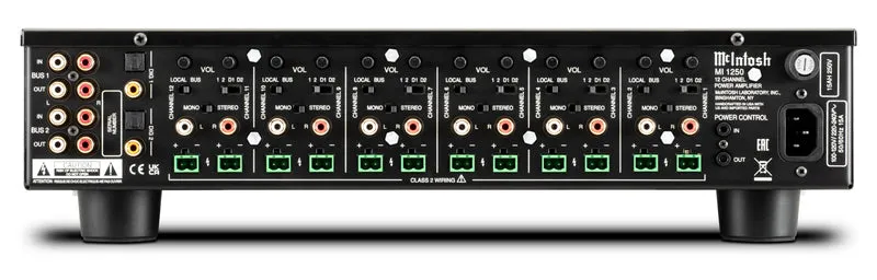 McIntosh MI1250 | Amplificateur multi-zones 50Watts par canal 8 Ohms