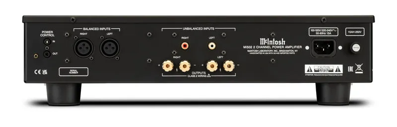 McIntosh MI502 | Amplificateur de puissance stéréo 500Watts/Canal