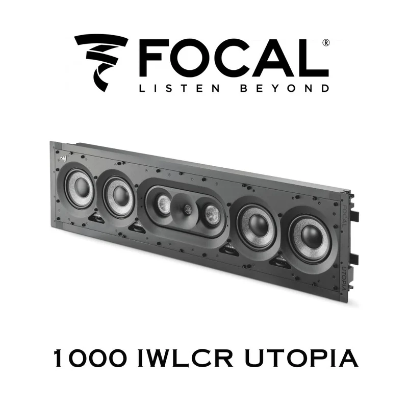 FOCAL 1000 IWLCR UTOPIA | Enceinte encastrable murale 3 voies d'excellence (Unité)