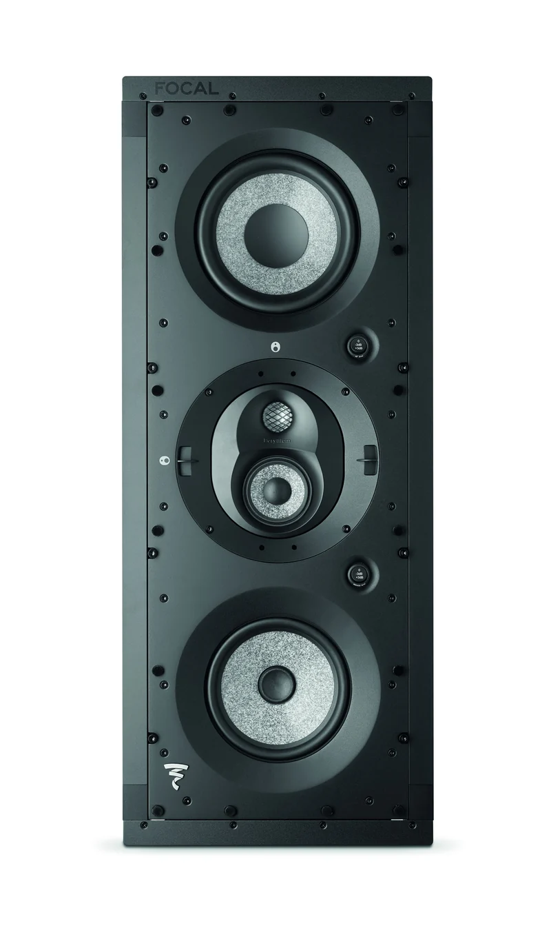 FOCAL 1000 IWLCR6 | Enceinte encastrable murale 3 voies d'excellence (Unité)
