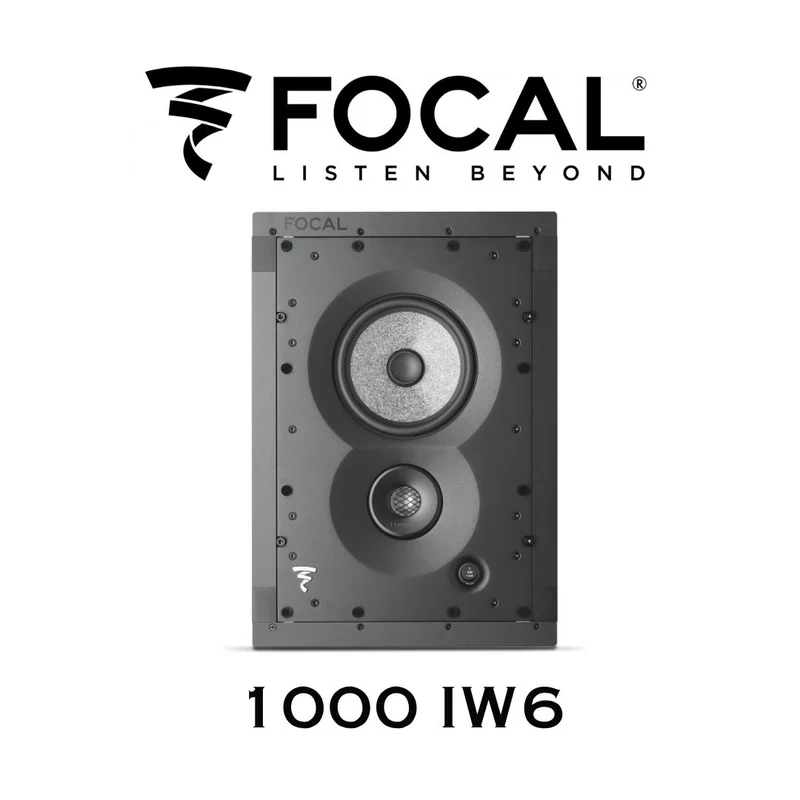 FOCAL 1000 IW6 | Enceinte encastrable murale 2 voies (Unité)