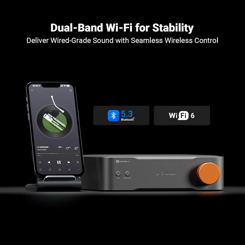 Fosi Audio S3 Balanced HiFi Streamer / DAC / Preamp