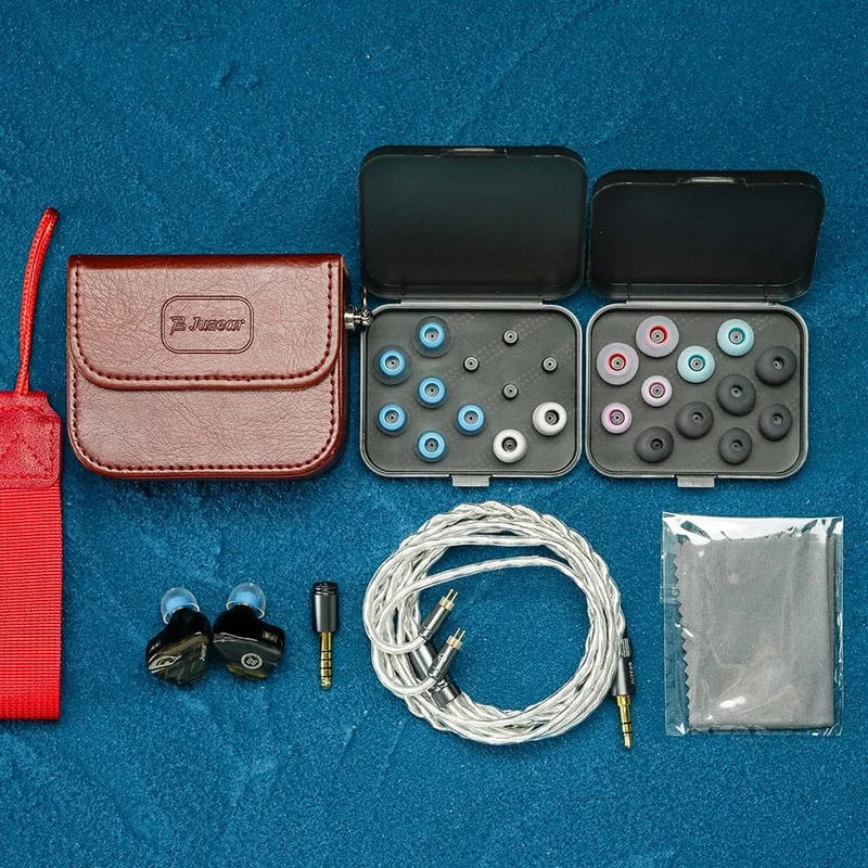 JUZEAR Harrier 1DD+6BA+2 Micro Planar Drivers IEMs